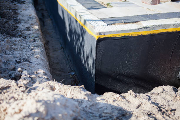 Residential Waterproofing installation at a Homer, OH home by SJ Waterproofing Pros
